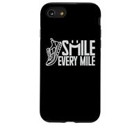 divertente corridore running smile every mile cool grafica & dicendo Custodia per iPhone SE (2020) / 7/8