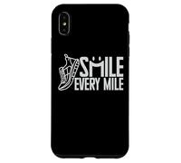 divertente corridore running smile every mile cool grafica & dicendo Custodia per iPhone XS Max