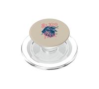 Divertente corvo corvo uccello nero essere gentile selvaggio vintage sarcastico PopSockets PopGrip per MagSafe