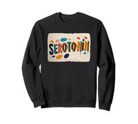 Divertente Costume colorato serotonina Felpa