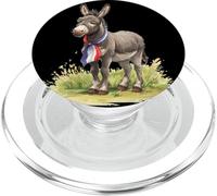 Divertente costume da asino per gli amanti dei cavalli francesi PopSockets PopGrip per MagSafe