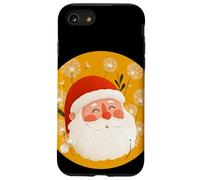 Divertente costume da Babbo Natale fiorito Custodia per iPhone SE (2020) / 7/8