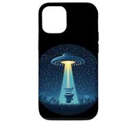 Divertente costume da bagno alieno per gli amanti degli scherzi UFO Custodia per iPhone 12/12 Pro