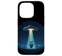 Divertente costume da bagno alieno per gli amanti degli scherzi UFO Custodia per iPhone 14 Pro