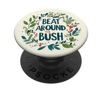 Divertente costume da battere intorno al cespuglio per gli amanti del linguaggio di idioma PopSockets PopGrip Adesivo