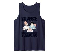 Divertente costume da brunch perché le mattine sono per dormire Canotta