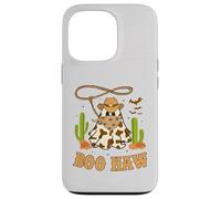 Divertente costume da cowgirl per Halloween, fantasma retrò Custodia per iPhone 13 Pro