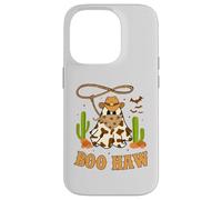 Divertente costume da cowgirl per Halloween, fantasma retrò Custodia per iPhone 14 Pro