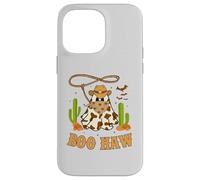 Divertente costume da cowgirl per Halloween, fantasma retrò Custodia per iPhone 14 Pro Max