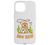 Divertente costume da cowgirl per Halloween, fantasma retrò Custodia per iPhone 15