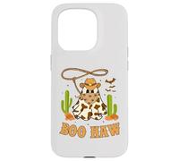 Divertente costume da cowgirl per Halloween, fantasma retrò Custodia per iPhone 15 Pro