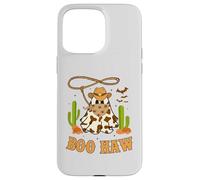 Divertente costume da cowgirl per Halloween, fantasma retrò Custodia per iPhone 15 Pro Max