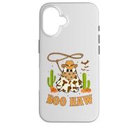 Divertente costume da cowgirl per Halloween, fantasma retrò Custodia per iPhone 16