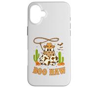 Divertente costume da cowgirl per Halloween, fantasma retrò Custodia per iPhone 16 Plus