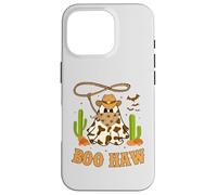 Divertente costume da cowgirl per Halloween, fantasma retrò Custodia per iPhone 16 Pro