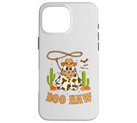 Divertente costume da cowgirl per Halloween, fantasma retrò Custodia per iPhone 16 Pro Max