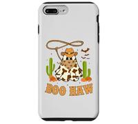 Divertente costume da cowgirl per Halloween, fantasma retrò Custodia per iPhone 7 Plus/8 Plus
