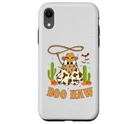 Divertente costume da cowgirl per Halloween, fantasma retrò Custodia per iPhone XR