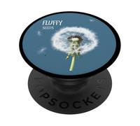 Divertente costume da dente di leone primaverile per gli amanti dei semi volanti PopSockets PopGrip Adesivo