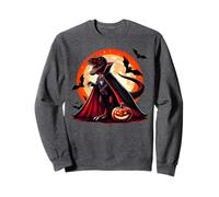 Divertente costume da dinosauro di Halloween da vampiro T-Rexula Felpa