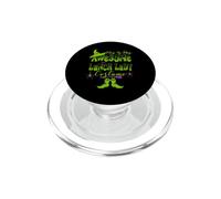 Divertente costume da donna con scritta "This is my awesome lunch lady" PopSockets PopGrip per MagSafe