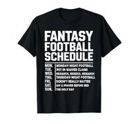 Divertente costume da giocatore di calcio fantasy - Fantasy Football Maglietta