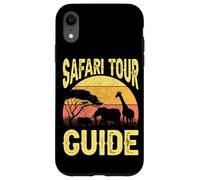 Divertente costume da guida turistica di safari - Animali Custodia per iPhone XR