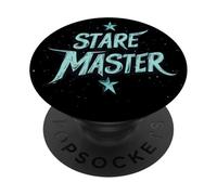 Divertente costume da maestro dello sguardo per ragazzi e ragazze PopSockets PopGrip Adesivo