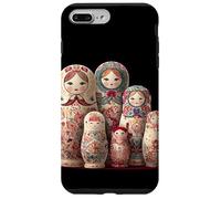 Divertente costume da matrioska per uomo e donna Custodia per iPhone 7 Plus/8 Plus