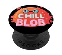 Divertente costume da mostro Blob per un look freddo PopSockets PopGrip Adesivo