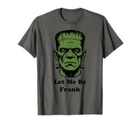 Divertente costume da mostro Frankenstein per Halloween, scherzo Bruh Maglietta