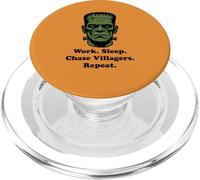 Divertente costume da mostro Frankenstein per Halloween, scherzo Bruh PopSockets PopGrip per MagSafe