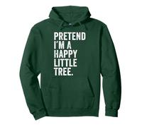 Divertente Costume da Pigro Halloween per Pretend I'm a Happy Little Tree Felpa con Cappuccio