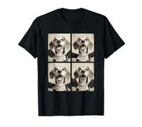 Divertente Costume da Pipistrello da Vampiro Beagle Carino Cane Gotico Halloween Maglietta