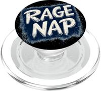 Divertente costume da pisolino di rabbia per gli amanti del discorso PopSockets PopGrip per MagSafe