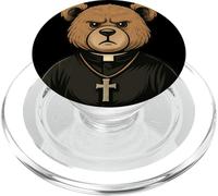 Divertente costume da prete per bambini e bambine PopSockets PopGrip per MagSafe