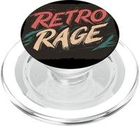 Divertente costume da rabbia retrò per adulti e bambini PopSockets PopGrip per MagSafe