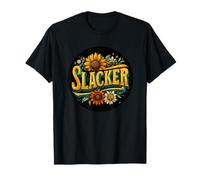 Divertente Costume da Slacker Flowers Maglietta