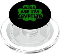 Divertente costume da trifoglio egiziano di San Patrizio PopSockets PopGrip per MagSafe