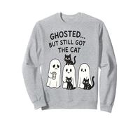 Divertente Costume di Halloween di Ghosted Still Got The Cat Felpa