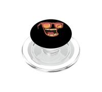 Divertente costume emblema occhiali con una grande risata PopSockets PopGrip per MagSafe