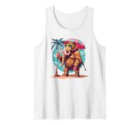 Divertente costume estivo da mammut per ragazzi e ragazze Canotta