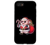 Divertente costume natalizio da Babbo Natale Axolotl, per ragazzi e ragazze Custodia per iPhone SE (2020) / 7/8