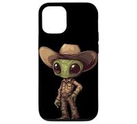 Divertente cowboy alieno per uno stile fuori dal mondo Custodia per iPhone 12/12 Pro