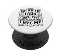 Divertente Cowgirl Sembri Mi Ami PopSockets PopGrip Adesivo