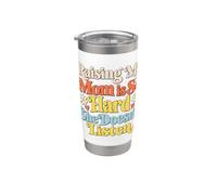 Divertente Crescere Il mio Mamma è Così Difficile Lei Non Ascolta Bicchiere termico in acciaio inox doppia parete