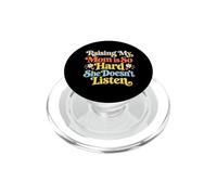 Divertente Crescere Il mio Mamma è Così Difficile Lei Non Ascolta PopSockets PopGrip per MagSafe