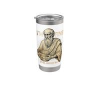Divertente, cristiano, “Sto bene”, lavoro, 2000 a.C. Bicchiere termico in acciaio inox doppia parete