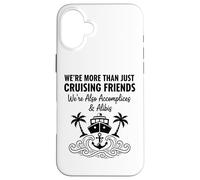 Divertente Crociera Amici Complici Alibis Vacanza Barca Viaggio Custodia per iPhone 16 Plus