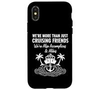 Divertente Crociera Amici Complici Alibis Vacanza Barca Viaggio Custodia per iPhone X/XS